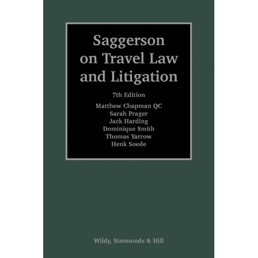 Saggerson on Travel Law and Litigation 7th ed